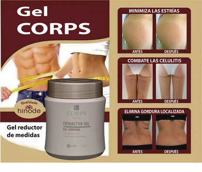 Gel Corps Moldeador Corporal Reduce Medidas 500 Gramos ORIGINAL