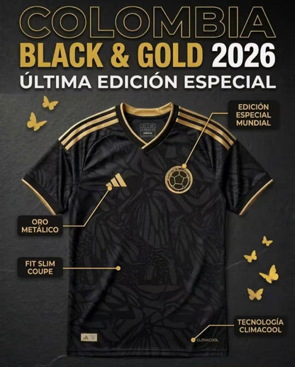 CAMISETA SELECCIÓN COLOMBIA 2026 VERSIÓN JUGADOR hombre y mujer