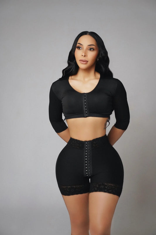 Short Reloj de Arena Talle Alto